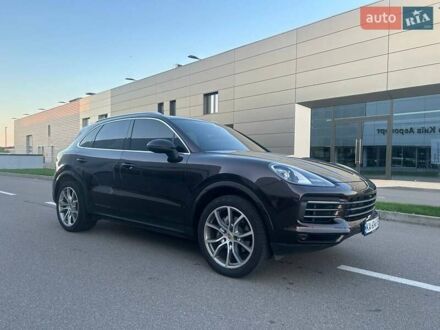 Порше Каен 2018 в Киеве на Automoto.ua Коричневый Порше Каен, объемом двигателя 3 л и пробегом 74 тыс. км за 48700 $, фото 1 на Automoto.ua