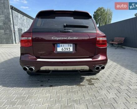 Красный Порше Каен, объемом двигателя 4.81 л и пробегом 117 тыс. км за 13500 $, фото 4 на Automoto.ua