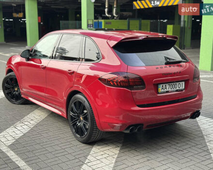 Красный Порше Каен, объемом двигателя 4.8 л и пробегом 123 тыс. км за 23900 $, фото 1 на Automoto.ua