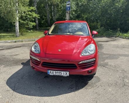 Красный Порше Каен, объемом двигателя 3.6 л и пробегом 155 тыс. км за 19900 $, фото 1 на Automoto.ua