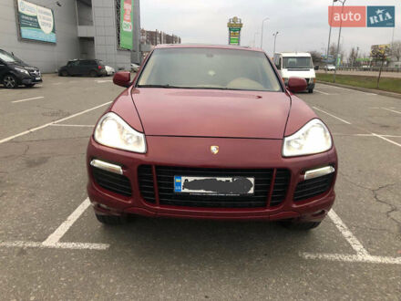 Порше Cayenne 2009 у Києві на Automoto.ua Червоний Порше Cayenne, об'ємом двигуна 4.8 л та пробігом 185 тис. км за 10500 $, фото 1 на Automoto.ua