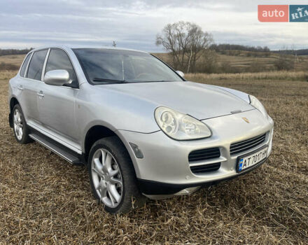 Серый Порше Каен, объемом двигателя 4.5 л и пробегом 265 тыс. км за 9000 $, фото 22 на Automoto.ua