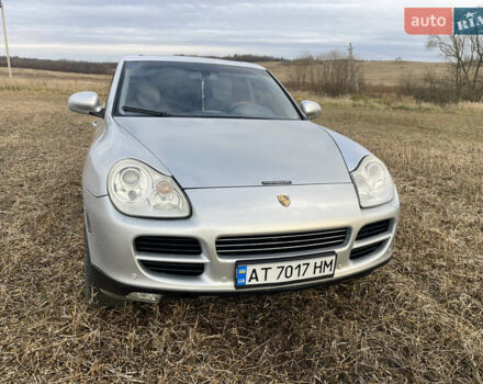 Серый Порше Каен, объемом двигателя 4.5 л и пробегом 265 тыс. км за 9000 $, фото 19 на Automoto.ua