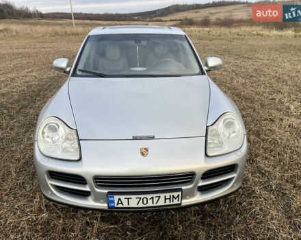 Серый Порше Каен, объемом двигателя 4.5 л и пробегом 265 тыс. км за 9000 $, фото 39 на Automoto.ua