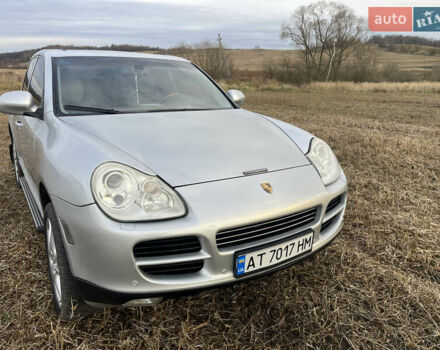 Серый Порше Каен, объемом двигателя 4.5 л и пробегом 265 тыс. км за 9000 $, фото 38 на Automoto.ua