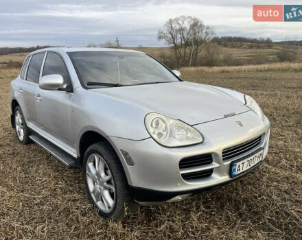 Серый Порше Каен, объемом двигателя 4.5 л и пробегом 265 тыс. км за 9000 $, фото 40 на Automoto.ua