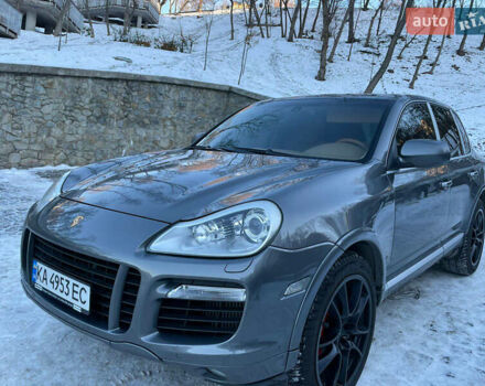 Сірий Порше Cayenne, об'ємом двигуна 4.8 л та пробігом 189 тис. км за 12500 $, фото 18 на Automoto.ua