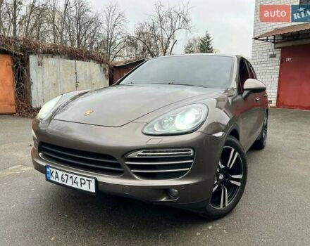 Серый Порше Каен, объемом двигателя 3.6 л и пробегом 196 тыс. км за 18999 $, фото 1 на Automoto.ua