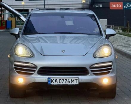 Серый Порше Каен, объемом двигателя 3 л и пробегом 193 тыс. км за 16700 $, фото 1 на Automoto.ua