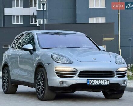 Серый Порше Каен, объемом двигателя 3 л и пробегом 193 тыс. км за 16700 $, фото 3 на Automoto.ua