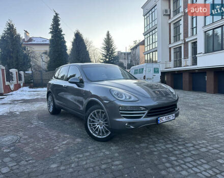 Серый Порше Каен, объемом двигателя 2.97 л и пробегом 220 тыс. км за 29300 $, фото 1 на Automoto.ua
