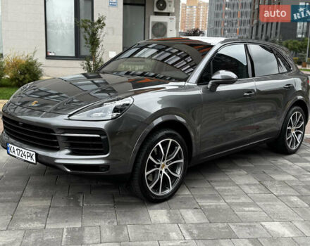 Серый Порше Каен, объемом двигателя 3 л и пробегом 86 тыс. км за 54500 $, фото 5 на Automoto.ua