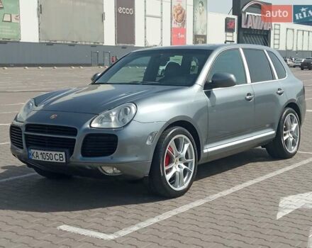 Серый Порше Каен, объемом двигателя 4.5 л и пробегом 212 тыс. км за 11500 $, фото 1 на Automoto.ua