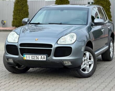 Серый Порше Каен, объемом двигателя 4.5 л и пробегом 175 тыс. км за 6650 $, фото 1 на Automoto.ua
