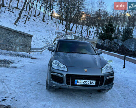 Серый Порше Каен, объемом двигателя 4.8 л и пробегом 189 тыс. км за 12500 $, фото 1 на Automoto.ua