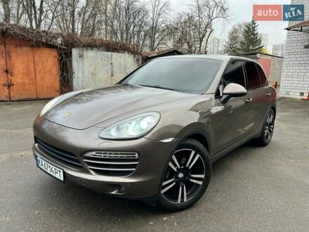 Серый Порше Каен, объемом двигателя 3.6 л и пробегом 196 тыс. км за 18999 $, фото 1 на Automoto.ua