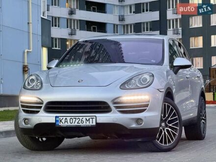 Серый Порше Каен, объемом двигателя 3 л и пробегом 193 тыс. км за 16700 $, фото 1 на Automoto.ua