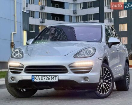 Серый Порше Каен, объемом двигателя 3 л и пробегом 193 тыс. км за 16700 $, фото 1 на Automoto.ua