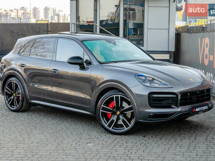Порше Cayenne 2022 у Києві на Automoto.ua Сірий Порше Cayenne, об'ємом двигуна 4 л та пробігом 8 тис. км за 133000 $, фото 1 на Automoto.ua