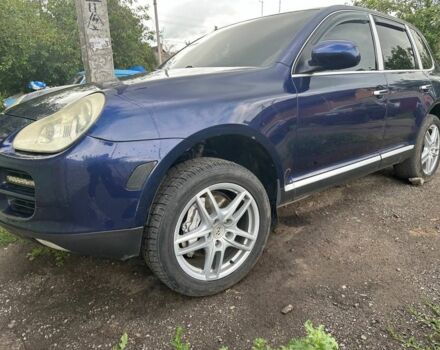 Синій Порше Cayenne, об'ємом двигуна 4.5 л та пробігом 225 тис. км за 5500 $, фото 4 на Automoto.ua
