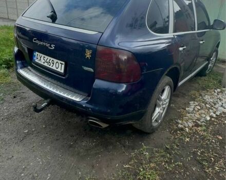 Синій Порше Cayenne, об'ємом двигуна 4.5 л та пробігом 225 тис. км за 5500 $, фото 2 на Automoto.ua