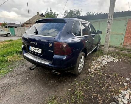 Синій Порше Cayenne, об'ємом двигуна 4.5 л та пробігом 225 тис. км за 5500 $, фото 1 на Automoto.ua