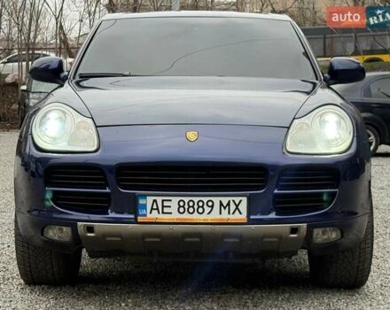 Синий Порше Каен, объемом двигателя 3.19 л и пробегом 164 тыс. км за 8600 $, фото 2 на Automoto.ua