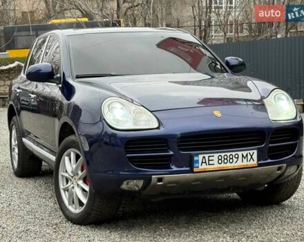 Синий Порше Каен, объемом двигателя 3.19 л и пробегом 164 тыс. км за 8600 $, фото 1 на Automoto.ua
