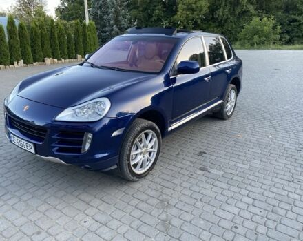 Синий Порше Каен, объемом двигателя 4.8 л и пробегом 230 тыс. км за 8800 $, фото 8 на Automoto.ua