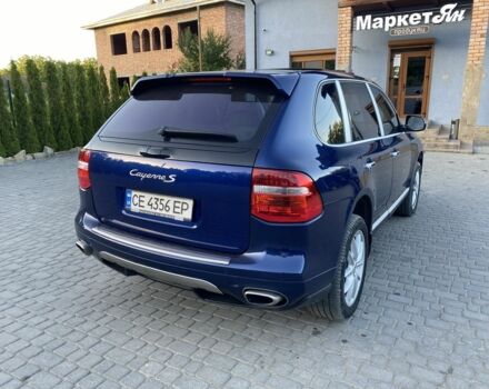 Синий Порше Каен, объемом двигателя 4.8 л и пробегом 230 тыс. км за 8800 $, фото 5 на Automoto.ua