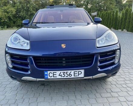 Синий Порше Каен, объемом двигателя 4.8 л и пробегом 230 тыс. км за 8800 $, фото 1 на Automoto.ua
