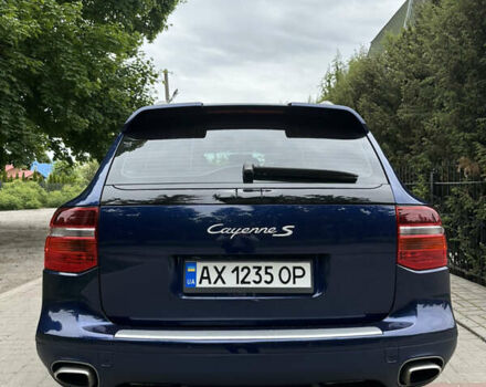 Синій Порше Cayenne, об'ємом двигуна 4.8 л та пробігом 150 тис. км за 12500 $, фото 4 на Automoto.ua