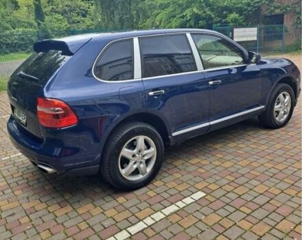 Синий Порше Каен, объемом двигателя 4.8 л и пробегом 172 тыс. км за 6999 $, фото 2 на Automoto.ua