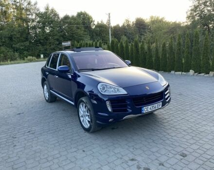 Синий Порше Каен, объемом двигателя 4.8 л и пробегом 230 тыс. км за 8800 $, фото 13 на Automoto.ua