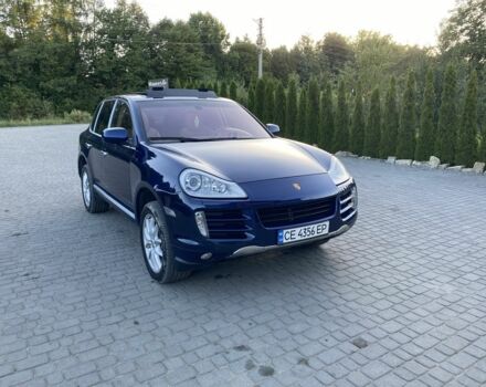 Синий Порше Каен, объемом двигателя 4.8 л и пробегом 230 тыс. км за 8800 $, фото 16 на Automoto.ua
