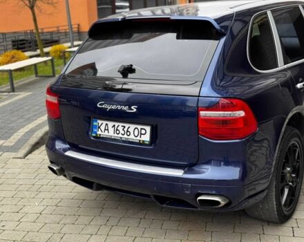 Синий Порше Каен, объемом двигателя 4.8 л и пробегом 274 тыс. км за 7500 $, фото 13 на Automoto.ua