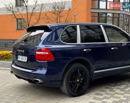 Синий Порше Каен, объемом двигателя 4.81 л и пробегом 274 тыс. км за 7500 $, фото 18 на Automoto.ua