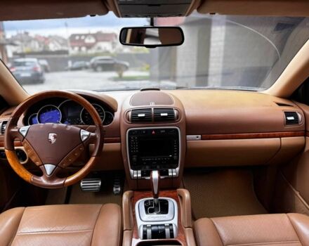 Синий Порше Каен, объемом двигателя 4.8 л и пробегом 274 тыс. км за 7500 $, фото 17 на Automoto.ua