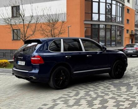 Синий Порше Каен, объемом двигателя 4.8 л и пробегом 274 тыс. км за 7500 $, фото 15 на Automoto.ua