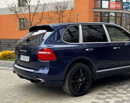 Синий Порше Каен, объемом двигателя 4.81 л и пробегом 274 тыс. км за 7500 $, фото 19 на Automoto.ua