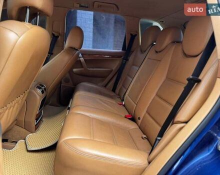 Синий Порше Каен, объемом двигателя 4.81 л и пробегом 274 тыс. км за 7500 $, фото 32 на Automoto.ua