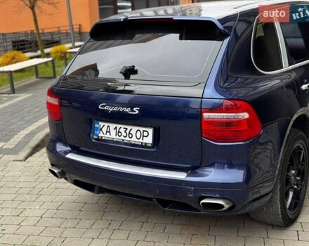 Синий Порше Каен, объемом двигателя 4.81 л и пробегом 274 тыс. км за 7500 $, фото 15 на Automoto.ua