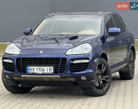 Синий Порше Каен, объемом двигателя 4.8 л и пробегом 150 тыс. км за 9900 $, фото 1 на Automoto.ua