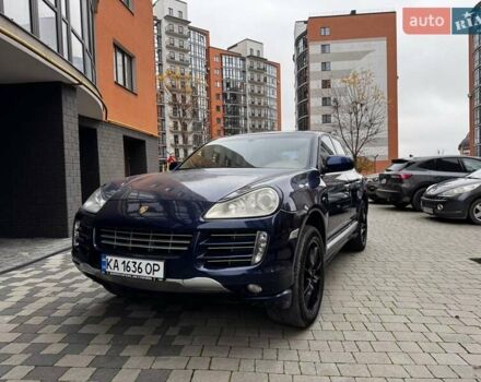 Синий Порше Каен, объемом двигателя 4.81 л и пробегом 274 тыс. км за 7500 $, фото 1 на Automoto.ua