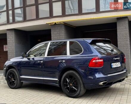 Синий Порше Каен, объемом двигателя 4.81 л и пробегом 274 тыс. км за 7500 $, фото 9 на Automoto.ua