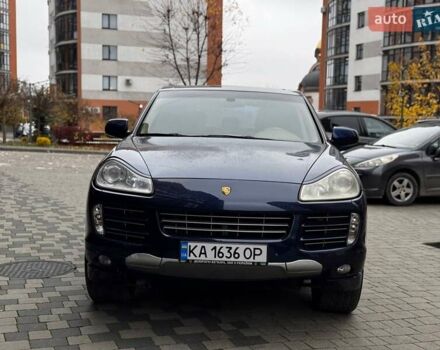 Синий Порше Каен, объемом двигателя 4.81 л и пробегом 274 тыс. км за 7500 $, фото 4 на Automoto.ua