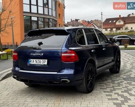 Синий Порше Каен, объемом двигателя 4.81 л и пробегом 274 тыс. км за 7500 $, фото 16 на Automoto.ua