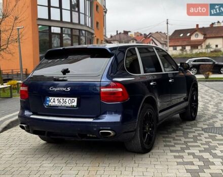 Синий Порше Каен, объемом двигателя 4.81 л и пробегом 274 тыс. км за 7500 $, фото 13 на Automoto.ua