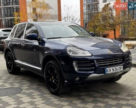 Синий Порше Каен, объемом двигателя 4.81 л и пробегом 274 тыс. км за 7500 $, фото 7 на Automoto.ua