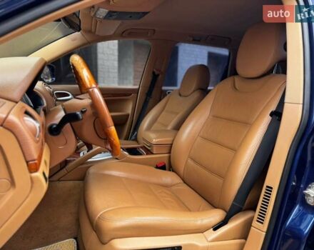 Синий Порше Каен, объемом двигателя 4.81 л и пробегом 274 тыс. км за 7500 $, фото 29 на Automoto.ua